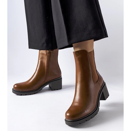 Gemre Brown classic ankle boots Carseggio Cene