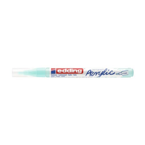 Edding akrilni marker E-5300 fine 1-2mm obli vrh svetlo plava ( 12MA53EA ) Slike