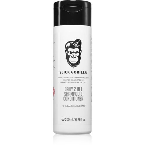 Slick Gorilla Daily 2 in 1 Shampoo &amp;amp; Conditioner &amp;scaron;ampon i regenerator 2 u 1 200 ml Slike
