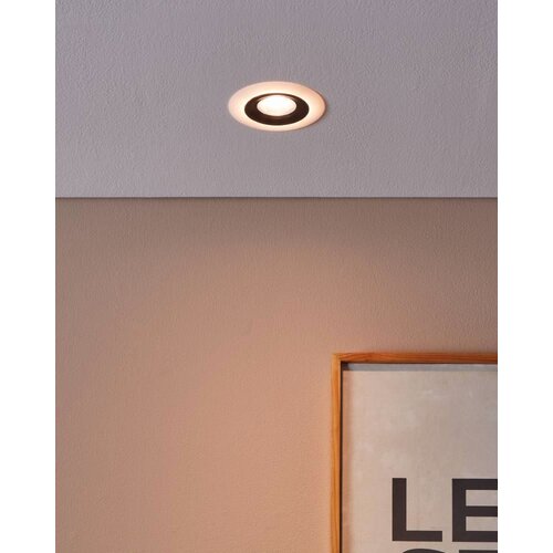 Eglo LED ugradbena svjetiljka Calonge (Topla bijela, Promjer: 10 cm, 1 Kom.) Slike