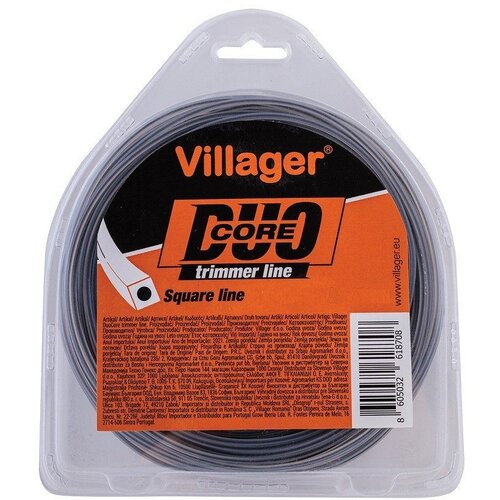 Villager silk za trimer 2.4mm x 15m - duo core - četvrtasta nit Cene