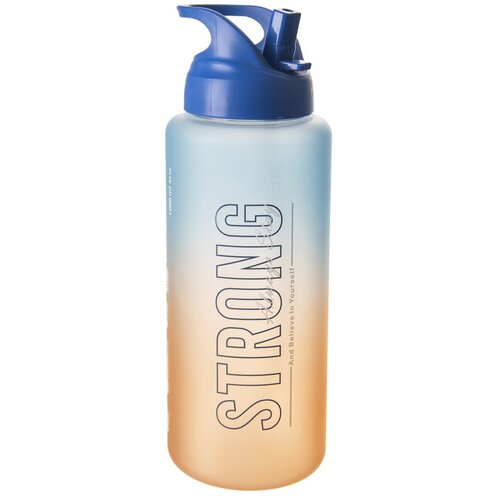 Orion Modra/oranžna steklenica za vodo 1 l Moly &amp;ndash; Slike