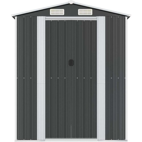 VidaXL Vrtno spremi&amp;scaron;te antracit 192 x 357 x 223 cm pocinčani čelik Slike