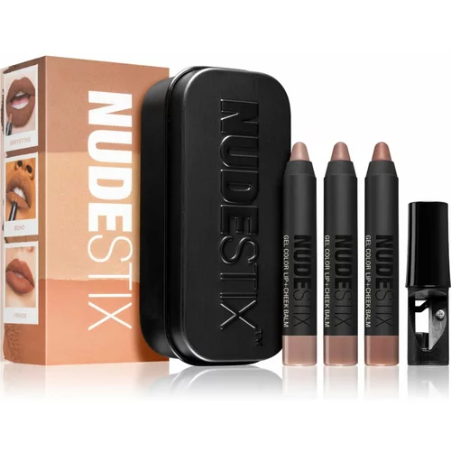 Nudestix 90's Nude Mini Lips set za usne s mat učinkom