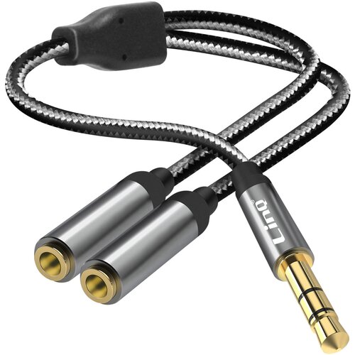 LINQ Audio Splitter Adapter Jack 3,5 mm mo&amp;scaron;ki na 2x priklju?ek 3,5 mm ženski (20516683) Slike