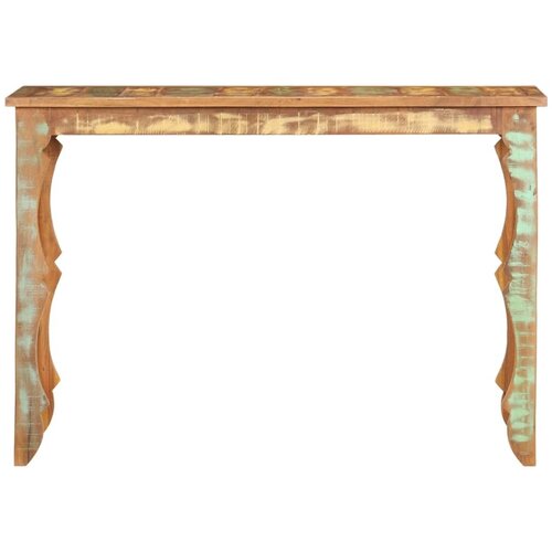  Konzolni stol 110 x 40 x 76 cm od masivnog obnovljenog drva Slike