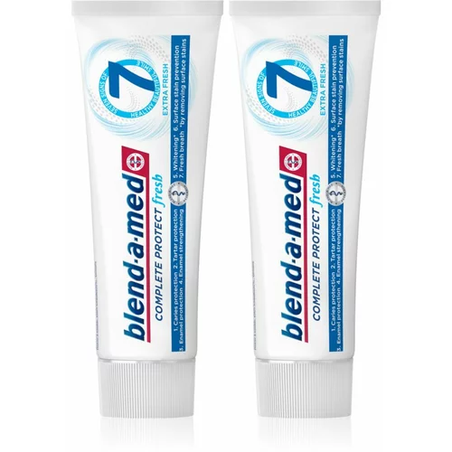 Blend a Med Protect 7 Fresh osvežilna zobna pasta 2x75 g