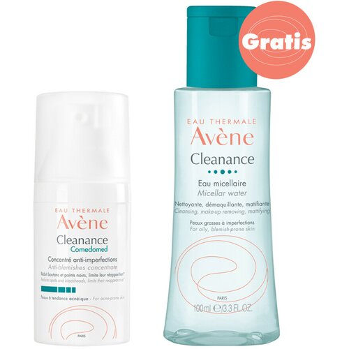 Avene cleanance comedomed serum 30 ml + cleanance voda 100 ml gratis Slike