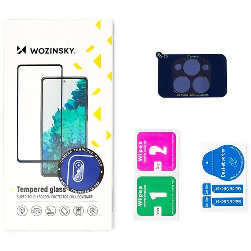Wozinsky Full Camera Glass 9H, polno za&amp;scaron;čitno steklo za kamero za Motorola Moto G22 Slike