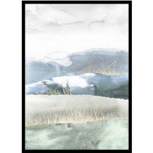 Malerifabrikken Plakat z okvirjem 50x70 cm Green Land – Cene