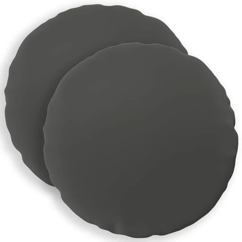  Presvlaka za jastuk 2 pcs HEERLEN Antracit &Oslash; 50 cm Poliester - Antracit &Oslash; 50 cm 2 Cijene