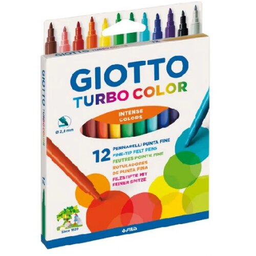 Giotto flomasteri turbo color 12/1 Cene