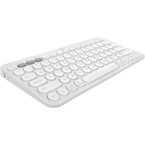 Logitech Tipkovnica Pebble Keys 2 K380s Multi-Device, bela, SLO g. Slike