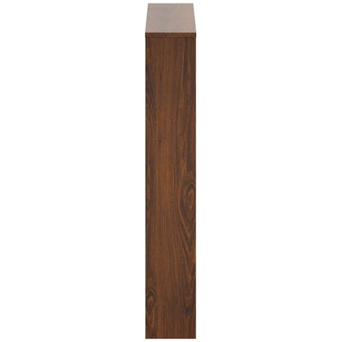  za cipele s ogledalom 3razine Smeđi hrast 63x17x102,5cm Slike
