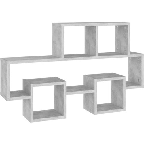 Maison Chic Stenska polica - Viseča Polica v obliki avtomobila betonsko siva 82x15x51 cm, (21793431) Slike