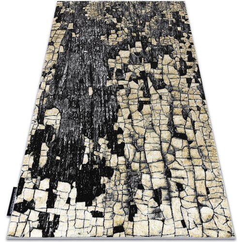 RugsX Preproge Preproga DE LUXE sodobni 2079 tlakovci, opeke 200x290 cm Pozlačena Cene