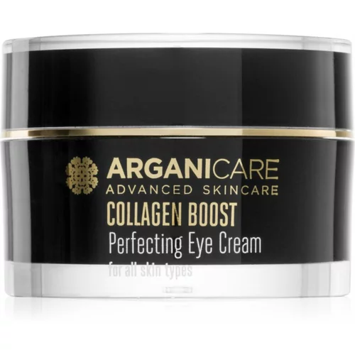 Arganicare Collagen Boost Perfecting Eye Cream krema za predel okoli oči proti gubam, ki nastajajo zaradi mimike 30 ml