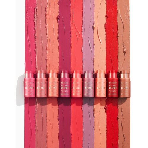 Makeup Revolution Fast Base toniran balzam za ustnice in lica odtenek Spice 14 g Slike
