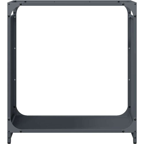 vidaXL stojalo za drva antracitno 60x28x65 cm hladno valjano jeklo Cene