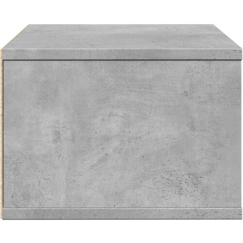 VidaXL Stalak za pisač siva boja betona 40x32x22,5cm konstruirano drvo Slike