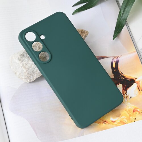 Teracell torbica Soft Velvet za Samsung S936B Galaxy S25 Plus tamno zelena Cene