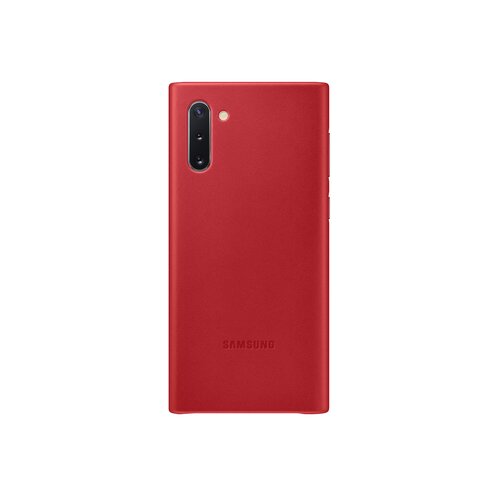 Samsung original usnjen ovitek ef-vn970lre za galaxy note 10 n970 - za&amp;scaron;čita zadnjega dela rdeč Slike