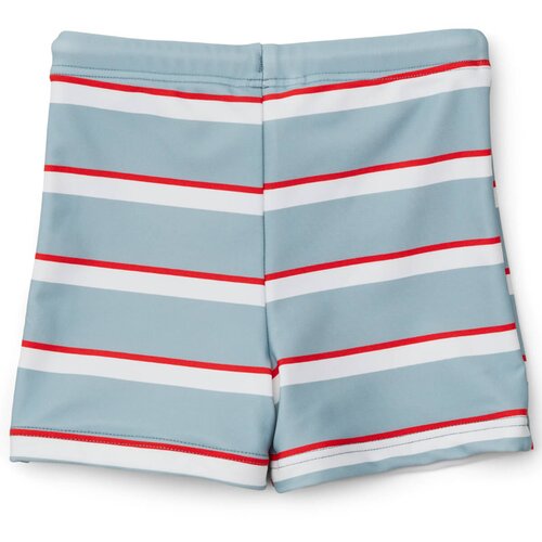 Liewood dječji kupaći kostim otto sea blue/apple red/creme Slike