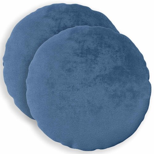  Presvlaka za jastuk 2 pcs HEERLEN Svjetloplava &Oslash; 40 cm Flanel Cijene