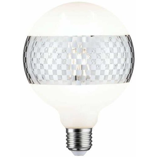 PAULMANN LED žarulja Vintage Globe-Form E27 (E27, Može se prigušiti, Topla bijela, 420 lm, 4,5 W, Boja: Bijela, Srebrna) Cijene