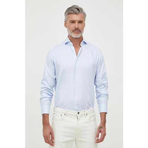 Boss Pamučna košulja za muškarce, regular, s talijanskim ovratnikom