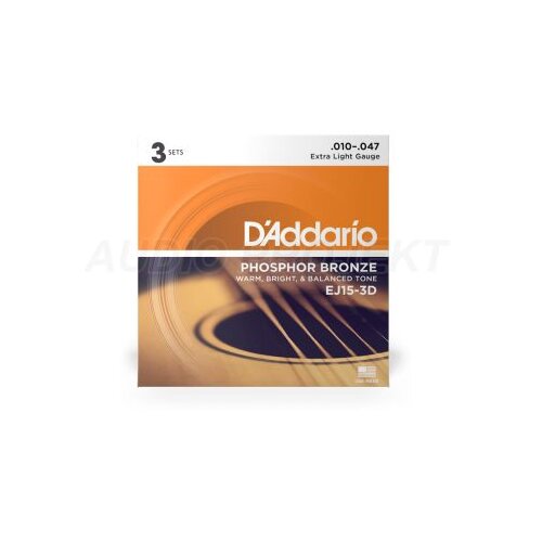 D'Addario EJ15 10-47 žice za akustičnu gitaru Cene