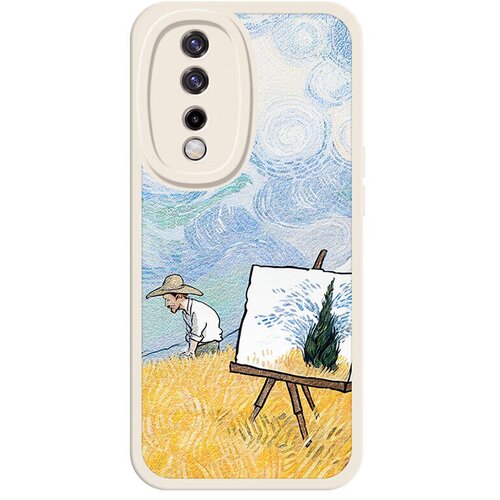  Bashidai Maska za mobilni telefonHonor 80, Svetloplava Slike