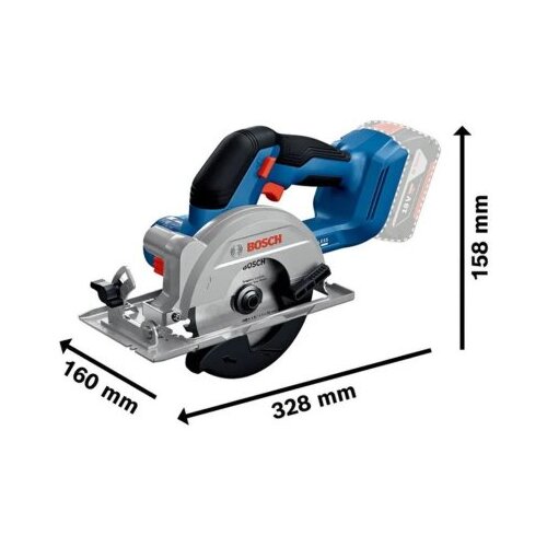Bosch Kružna aku pila GKS 18V-51 solo Slike