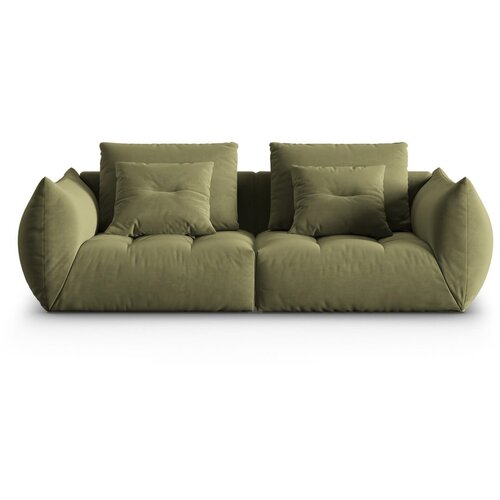 Micadoni Svijetlo zelena sofa od bouclé tkanine 232 cm Bloom – Home Cijene