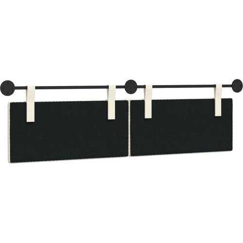  Držeće uzglavlje Zidne Krema 170 x 55 x 5 cm Kordura tekstil - Krema 160 cm bez LED Slike