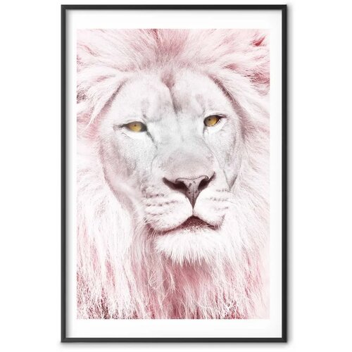  Plakat - Beauty in Strength 60x90 Crni okvir s margom Cijene