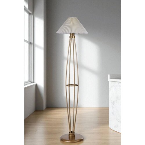 Opviq Podna lampa Hedar, Zlatne boje Cene