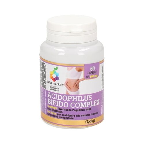 Optima Naturals Acidophilus-Bifido kompleks - 60 Kapsule Cene