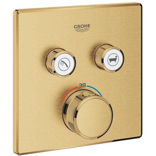 Grohe Grohtherm Smartcontrol termostat za skrivenu ugradnju sa dva izlaza 29124A00 Slike
