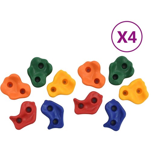 vidaXL kamenje za penjanje 40 kom PE raznobojno Cijene