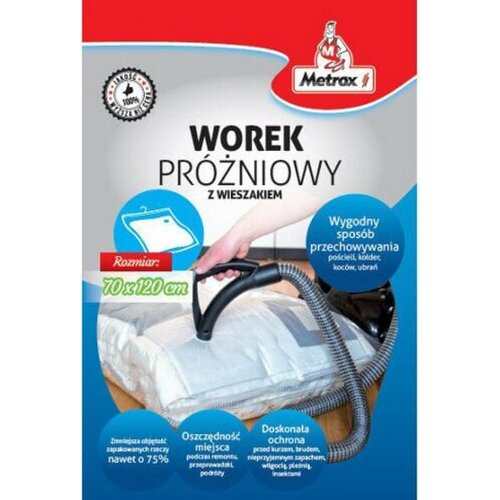  METROX 1315 vrečka za vakuumsko sesanje z obe&amp;scaron;alnikom 70 cm x 120 cm, (5000502896) Slike
