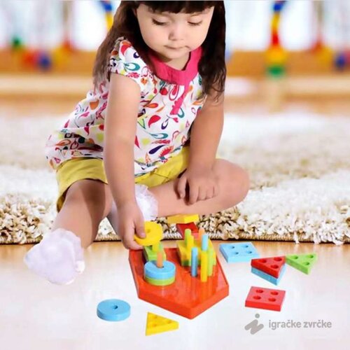 Furkan Toys Pogodi Oblik igračka za bebe KUĆICA Slike