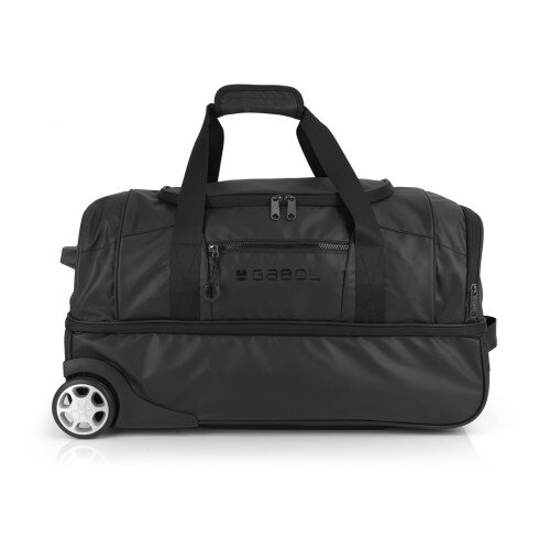 Gabol crna torba putna sa točkićima 2 odeljka 55x32x29 cm 51l/2,2 kg Canada ( 16KG125216B ) Cene