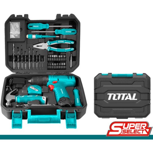 Total 81-delni set alata sa 12v šrafilicom Cene