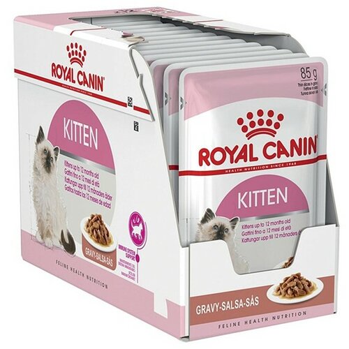 Royal Canin cat kitten preliv u sosu 12x85g hrana za mačke Slike
