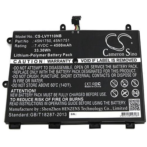 VHBW Baterija za Lenovo ThinkPad Yoga 11E ChromeBook, 3600 mAh Slike