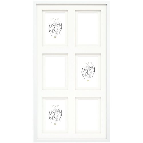DEKNUDT S65KK1 white 6x10x15 wood gallery double passepartout Cijene