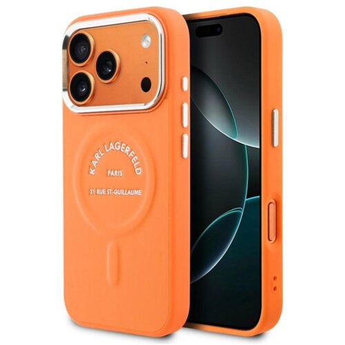  maska karl lagerfeld karl rsg logo magsafe za iphone 17 pro narandzasta Cene