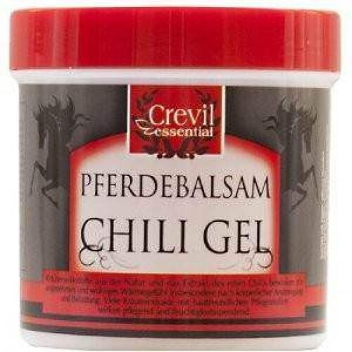 Crevil Konjski Balzam Aktiv-gel (crveni) sa ekstraktom čilija 250 ml Slike