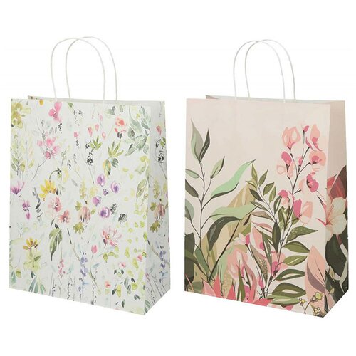  Darilna vrečka Creative Natron (77541), velika, eko, cvetje Cene